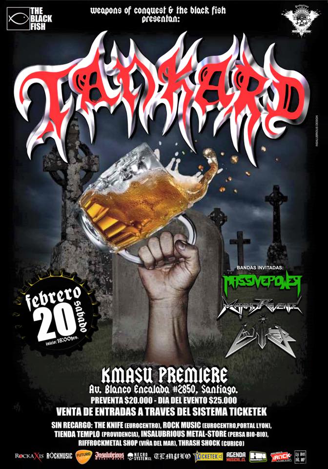 Tankard en Santiago