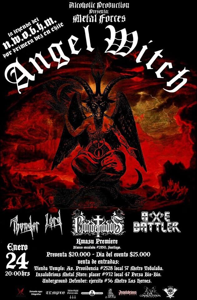 Angel Witch en Chile
