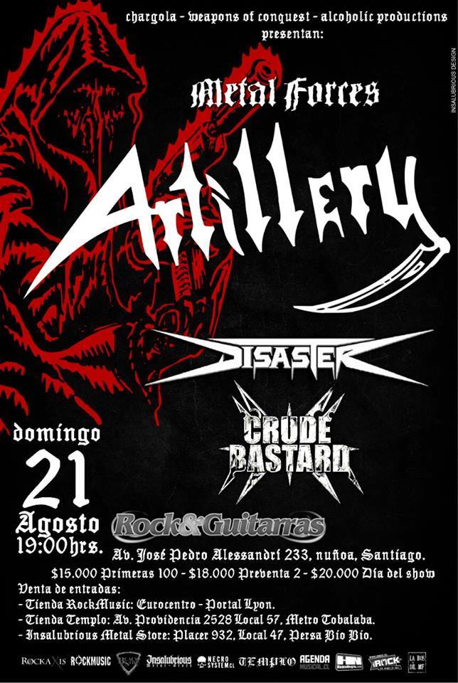 Artillery en Chile