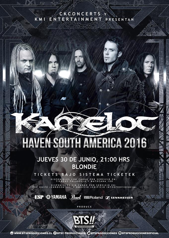 Kamelot en Chile