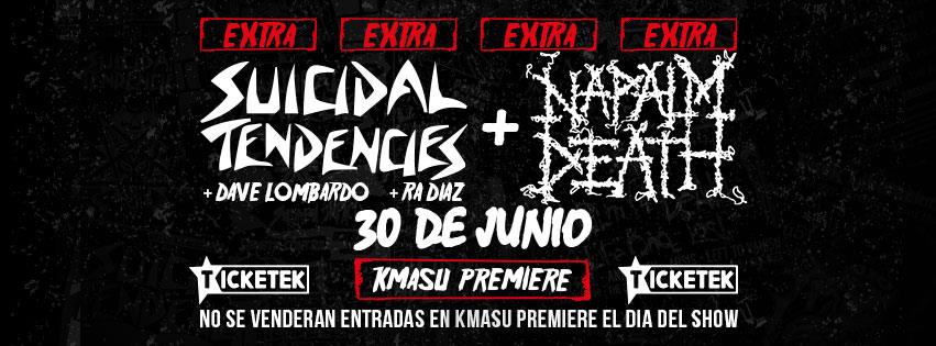 Suicidal Tendencies y Napalm Death