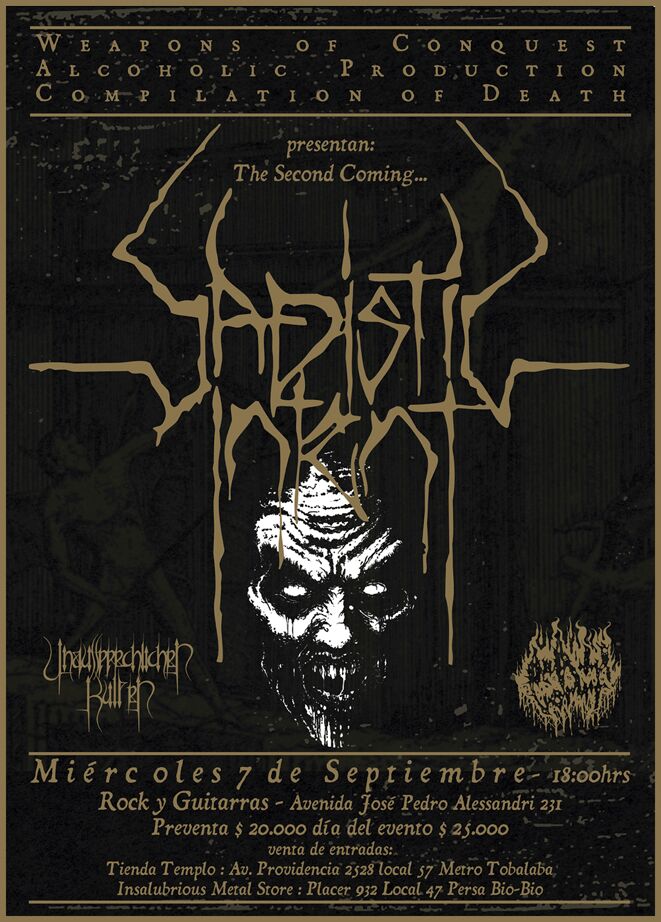 Sadistic Intent en Chile